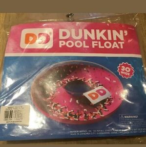 dunkin donuts pool float